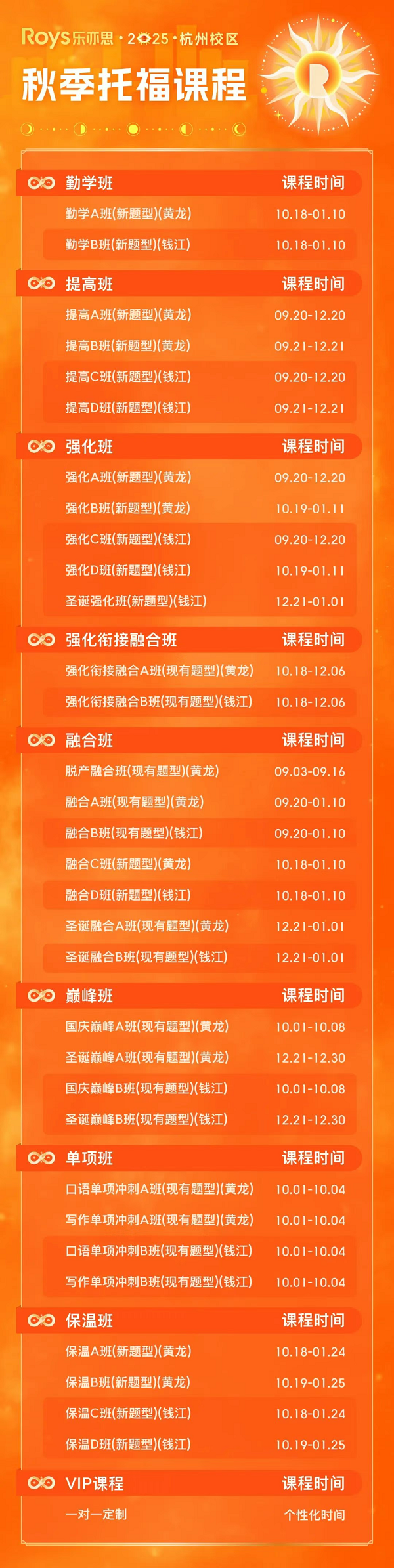 樂(lè)亦思托福秋季課程
